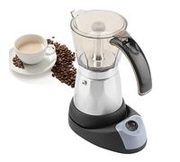 eléctrica, Italiana Electrica, Automatica 480W 220V 300ML/6 tazas Cocina eléctrica desmontable para el hogar Espresso Moka Olla Enchufe de la EU