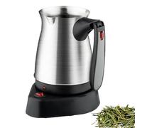 Eléctrica para Café,de Acero Inoxidable con Asa Plegable | Hervidor Eléctrico | para Té Café Agua Familia Estudiantes Adultos Hombres Mujeres Hogar Oficinas Viajes Cocina