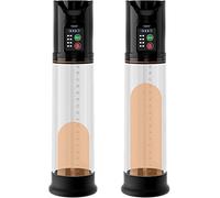 Eléctrica Pene Vacío Bomba Hidráulica Pene Agua Bomba con 4 Intensidades De Succión para Ayudar A Crecimiento del Pene [Lujo Inteligente] S - L - XL Eléctrico Ampliadora del Pene, Camiseta