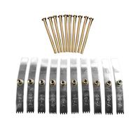 Electrical Box Repairer - 78mm Socket Fixer | Aluminum Cast Iron 10 Pcs Set, Wall Box Repair Tool with Teeth for Concealed Ɓox Maintenance Socket Installation Home Renovation Construction Screw Includ