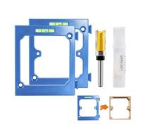 Electrical Box Template - Slotting Cutout Guide With Contour Milling