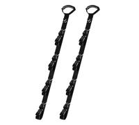 Electrical Cord Holder, 2 Pack Extension, Cord Ties, 1,97 x 38,58 pulgadas, Heavy Duty Adjustable Straps, Cable Raceways, Garden Hose for Rope and Outdoor Use