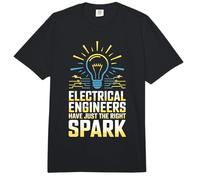 Electrical Engineers Have Just The Right Spark - Comfort Colors Adult Heavyweight T-Shirt