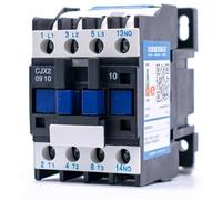 Electrical Industry Magnetic AC contact 0910 0901 1210 1201 1810 1801 2510 2501 3P+1NO/1NC LC1D 220V 380V 36V 24V 110V(CJX2-0910,220V)