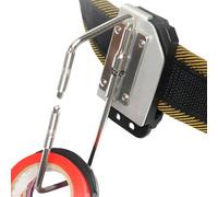 Electrical Tape Holder | Auto-Locking Tool Holders Quick Release Clip - Tape Measure Clip - for Electrician Woodworking Work Small Drill Carabiner