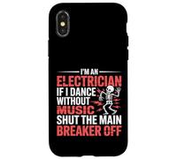 Electrician Dancing, Shut The Main Breaker Off |- Carcasa para iPhone X/XS