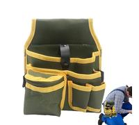 Electrician Pouch - Carpenter Tool Belt | Canvas Tool Pocket Pouch Belt | Maintenance Thickened Tool Bag Utility Pouch for Wrenches Screws Markers
