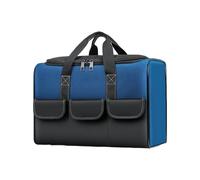 Electrician Tool Bag - de duradera, organizador de herramientas de base reforzada, de almacenamiento para teléfono móvil, de hardware portátil, transportador técnico profesional