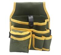 Electrician Waist Bag, 25x21cm Oxford Cloth Multi-Function Maintenance Thickened Utility Pouch for Construction Work, Electrical Repairs, Handyman Tasks
