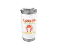 Electricians Were Created Because Engineers Electrical Vaso térmico de acero inoxidable de doble pared