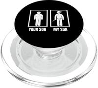 Electricista divertido ingenieros eléctricos tu hijo mi hijo papá PopSockets PopGrip para MagSafe