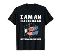 Electricista Ingeniero Eléctrico y Electricista Industrial Camiseta