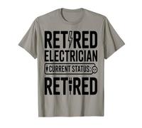 Electricista Jubilado Estado Actual Retirado Camiseta