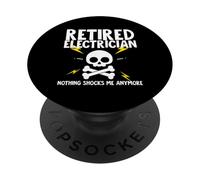Electricista Jubilado ya Nada me sorprende PopSockets PopGrip Adhesivo