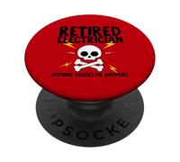 Electricista Jubilado ya Nada me sorprende PopSockets PopGrip Adhesivo