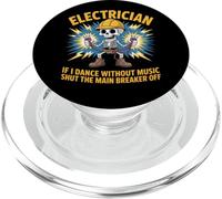 Electricista Papá Nothing Shocks Me Divertido Diseño Eléctrico PopSockets PopGrip para MagSafe