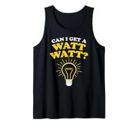 Electricista ¿Puedo Obtener un vatio? Camiseta sin Mangas