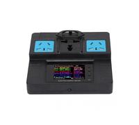 Electricity Usage Monitor 2.4in Color Display Security Protection EU US UK Plug 85-265V -10 to 60