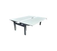 Eléctrico ajustable Dúo Escritorio Herman Miller Alu