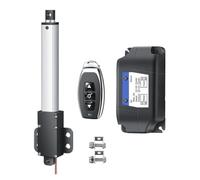 Eléctrico Amortiguador Actuador Lineal Telescópico Pequeño Lineal Elevación Alternativo Eléctrico 6 V/12 V/24 V CC Rango Carrera 10 A 200Mm Resortes Gas(12V con,200MM Stroke,30MM per S 20N)