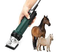 Eléctrico Cortapelos para Caballos Kit, 690W Profesional Tarea Pesada Animales Tijeras de Aseo Set, 6 Velocidades Ajustable Recortadora de Corte de Pelo, por Caballos, Llamas, Ganado, Cabras, Alpacas