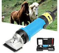 Eléctrico Cortapelos para Caballos Kit, 690W Profesional Tarea Pesada Animales Tijeras de Aseo Set, 6 Velocidades Ajustable Recortadora de Corte de Pelo, por Caballos, Llamas, Ganado, Cabras, Alpacas