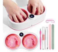 Eléctrico Cuenco Para Remojo De Esmalte Uñas: 31-50 °C Calentamiento Rápido Removedor Esmaltes Semipermanentes Para Uñas - Acetona Quitaesmalte Semipermanente Máquina para Manicura