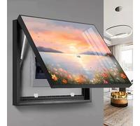 Electrico Instalación Sin Marcas Decoración Caja Contador Arte Pared Caja de Contadores Cuadro for Tapar Cuadro, Fácil de instalar ZFDGHF(A,60x40cm)