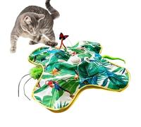 eléctrico para gatos | Juego giratorio automático para gatitos | para gatos autónomos | para el hogar, uso diario, interior y exterior, ejercicio, entrenamiento, del estrés
