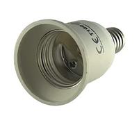 Electro DH 12.109. Adaptador de bombillas de E14 a E27. Cuando tenemos una bombilla cuyo casquillo sea E27 y lo queremos adaptar a un casquillo E14.