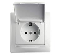 Electro dh 36.540/BP Base Shucko empotrable c/tapa