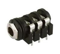 Electro DH Base Jack 6,3mm Hembra Stereo cto. Impreso