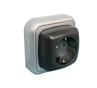 Electro DH Base Schuko con Toma de Tierra 36.480/B/PG 8430552140084