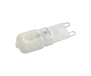 Electro DH Bombilla LED 2,5 W, matizada, Base G9, Color Blanco día, 6500 K, 220 lumens, Clase 81.581/2.5/Dia