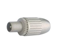 Electro DH Conector de Antena coaxial Macho Color Metalizado 10.535/MET 8430552069330
