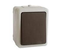 Electro DH Interruptor Doble Superficie Estanco IP44