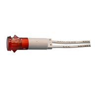 Electro DH Piloto de neón 230V 12.852/AB, Color ámbar, 8430552142774