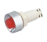 Electro DH Piloto Neon 230Vac Color Rojo para Panel con Rosca
