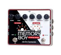 Electro Harmonix Deluxe Memory Boy Deluxe Memory Boy Pedal - Pedal de efecto eco/delay/reverb para guitarra, color plateado