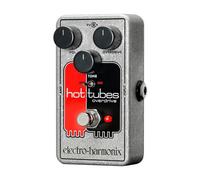 electro-harmonix HOTTUBESNANO - Pedal de distorsión para guitarra, color plateado