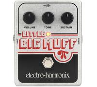 electro-harmonix Little Big Muff - Pedal de distorsión para guitarra, color plateado