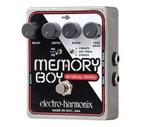 electro-harmonix Memory Boy Memory Boy Pedal - Pedal de efecto eco/delay/reverb para guitarra, color plateado