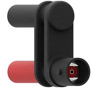 Electro PJP 21130-CD1 Adaptador de Medición BNC Hembra - Acoplamiento Banana Rojo, Negro