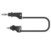 Electro PJP 2117-CD1-200N Cable de medición [conector banana - conector banana - 2,00 m, color negro, 1 unidad