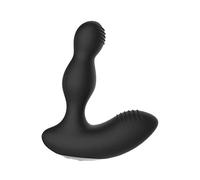 Electroshock Masajeador-Vibrador de la Próstata, Color Negro - 1 Unidad
