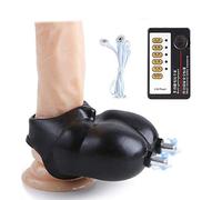 Electro Stimulation Scrotum/Testicles/Glans/Penis/Cock Set, Esitm Sex Chastity Belt, Fetish Slave Torture Masturbator Erotic Stimulation Device Sex Toys for Men