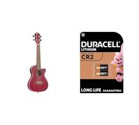 electroacústico - Earth Series - Okoumé/Caoba (RURUBY-CE) + Duracell - Pilas especiales de litio CR2 High Power de 6 V