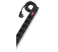 ELECTROBLOCK 19" DE 6 BASES FRANCESAS CON CABLE