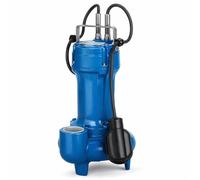 Electrobomba sumergible ECM 100-VS con impulsor de vórtice de hierro fundido - Bomba para aguas sucias, alta resistencia, uso profesional y civil (1151)