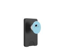 Electrocardiograma de Manx Cat Heartbeat, Divertido, «Amo a mi Gato Manx» PopSockets PopWallet para MagSafe
